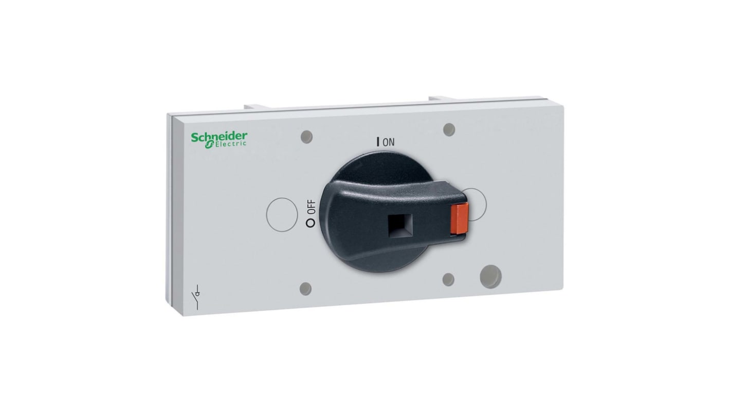 Cubierta de bloqueo Schneider Electric, para TeSys VLS 72mm, tirador Negro, IP20 TeSys TeSys VLS