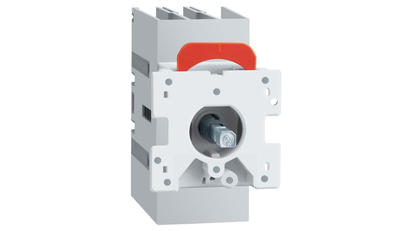 Schneider Electric 3P Pole Isolator Switch - 40A Maximum Current, 22kW Power Rating, IP20