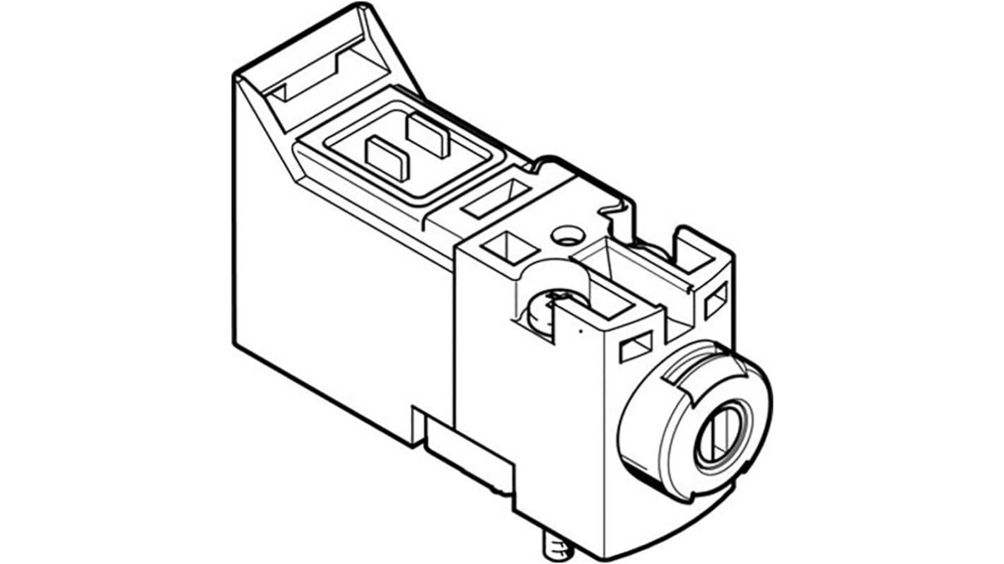 Festo 3/2 Closed, Monostable Pneumatic Solenoid/Pilot-Operated Control Valve - Electrical MHA1 Series, 8025223