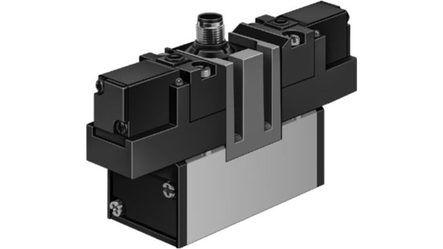 Válvula de control de accionamiento piloto de solenoide neumática Festo, Serie JMEBH, Función 5/2 Bistable, Sistemas