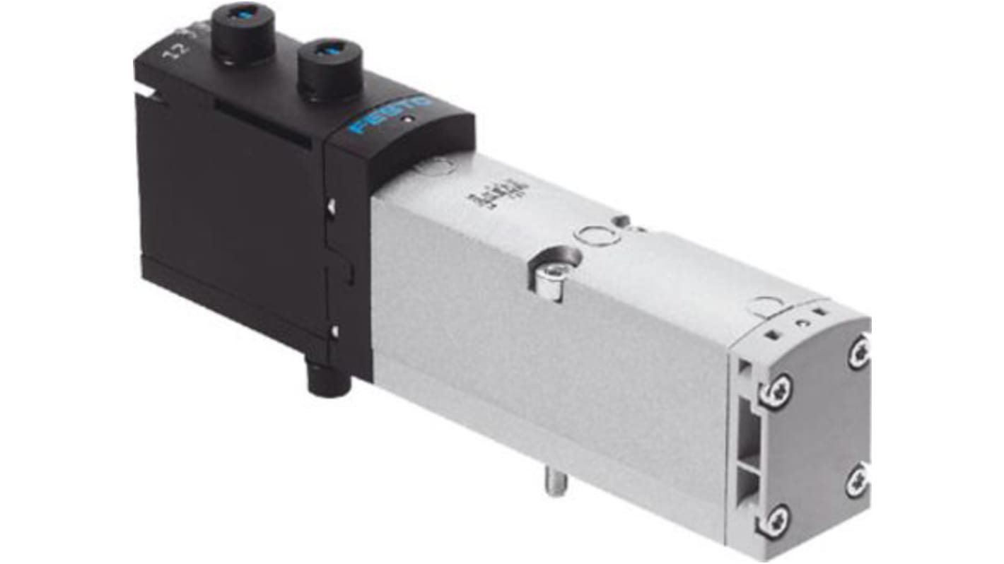 Elettrovalvola a Solenoide Festo, funzione 2x3/2 Open/Closed, Monostable, azionamento Elettrico