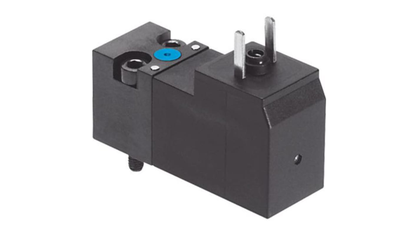 Elettrovalvola a Solenoide Festo, funzione 3/2 Closed, Monostable, azionamento Elettrico