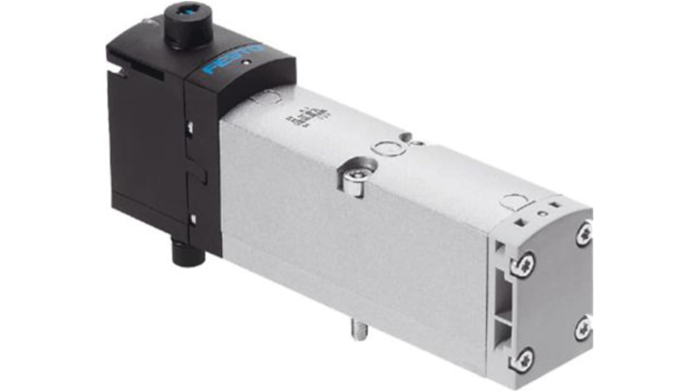 Elettrovalvola a Solenoide Festo, funzione 5/2 Monostable, azionamento Elettrico