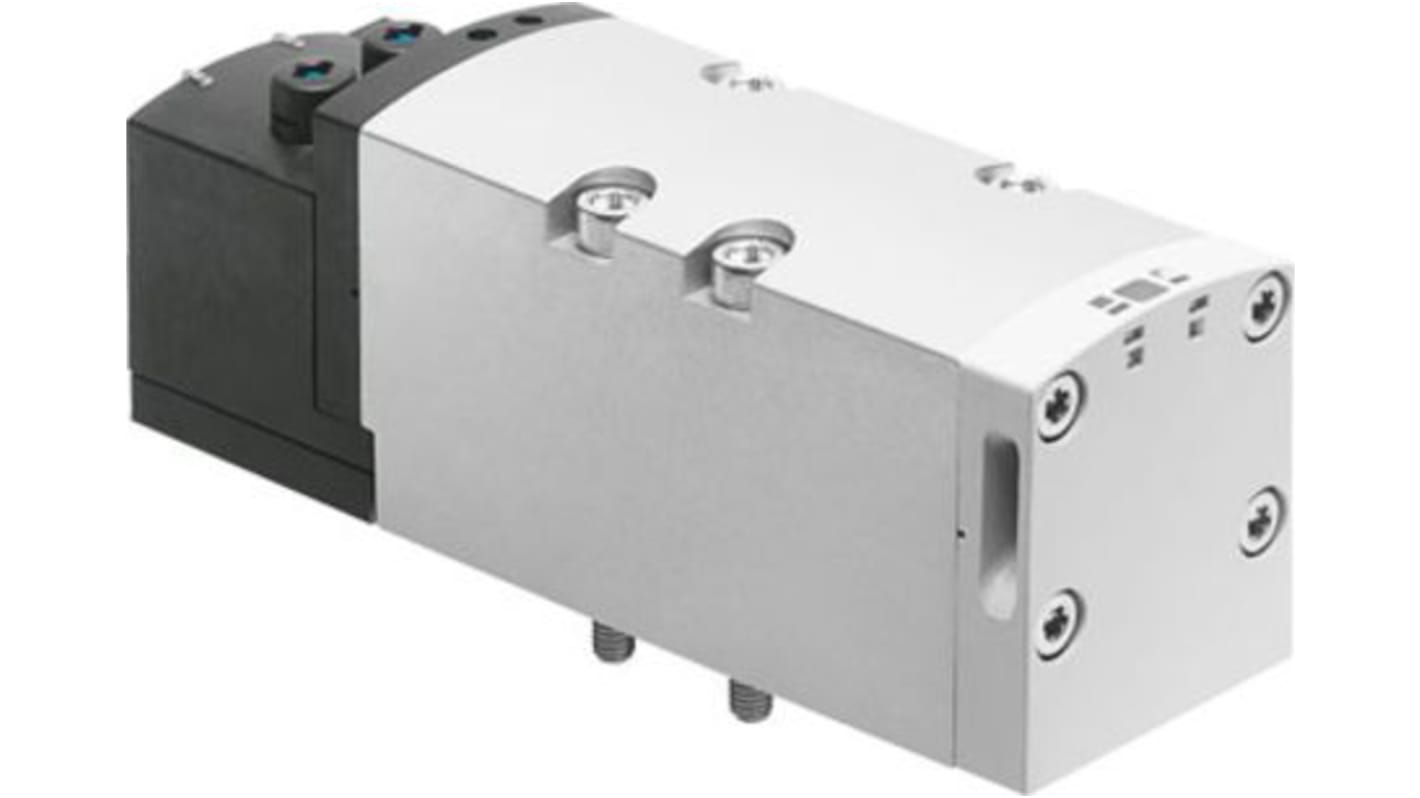 Festo 2x2/2 Closed, Monostable Solenoid Valve - Electrical VSVA-B-T22C-AZD-D2-1T1L Series, 560831