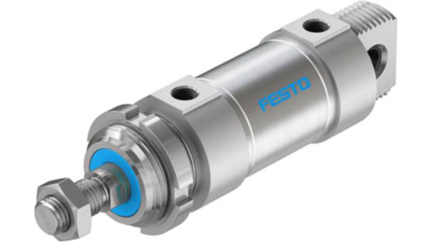 Festo 空圧Roundlineシリンダ DSNU-50-25-PPV-Aシリーズ ボア：50mm ストローク：25mm DSNU-50-25-PPV-A