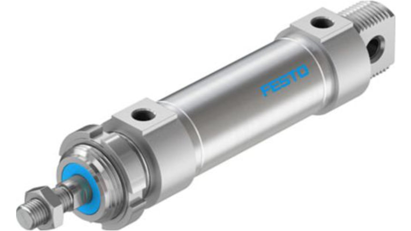 Festo 空圧Roundlineシリンダ DSNU-32-50-PPV-Aシリーズ ボア：32mm ストローク：50mm DSNU-32-50-PPV-A