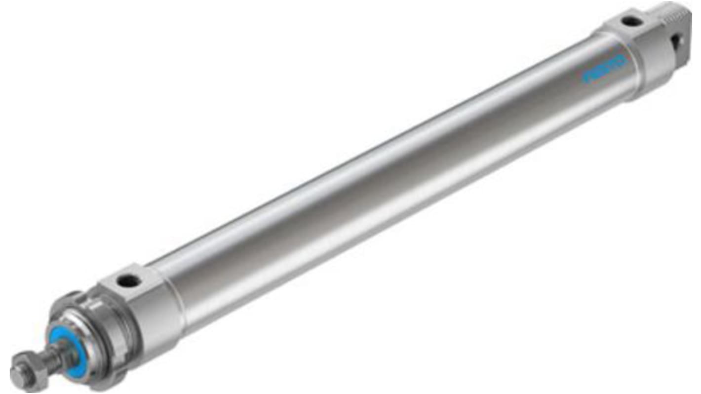 Festo Pneumatic Roundline Cylinder - 559314, 40mm Bore, 320mm Stroke, DSNU Series, Double Acting