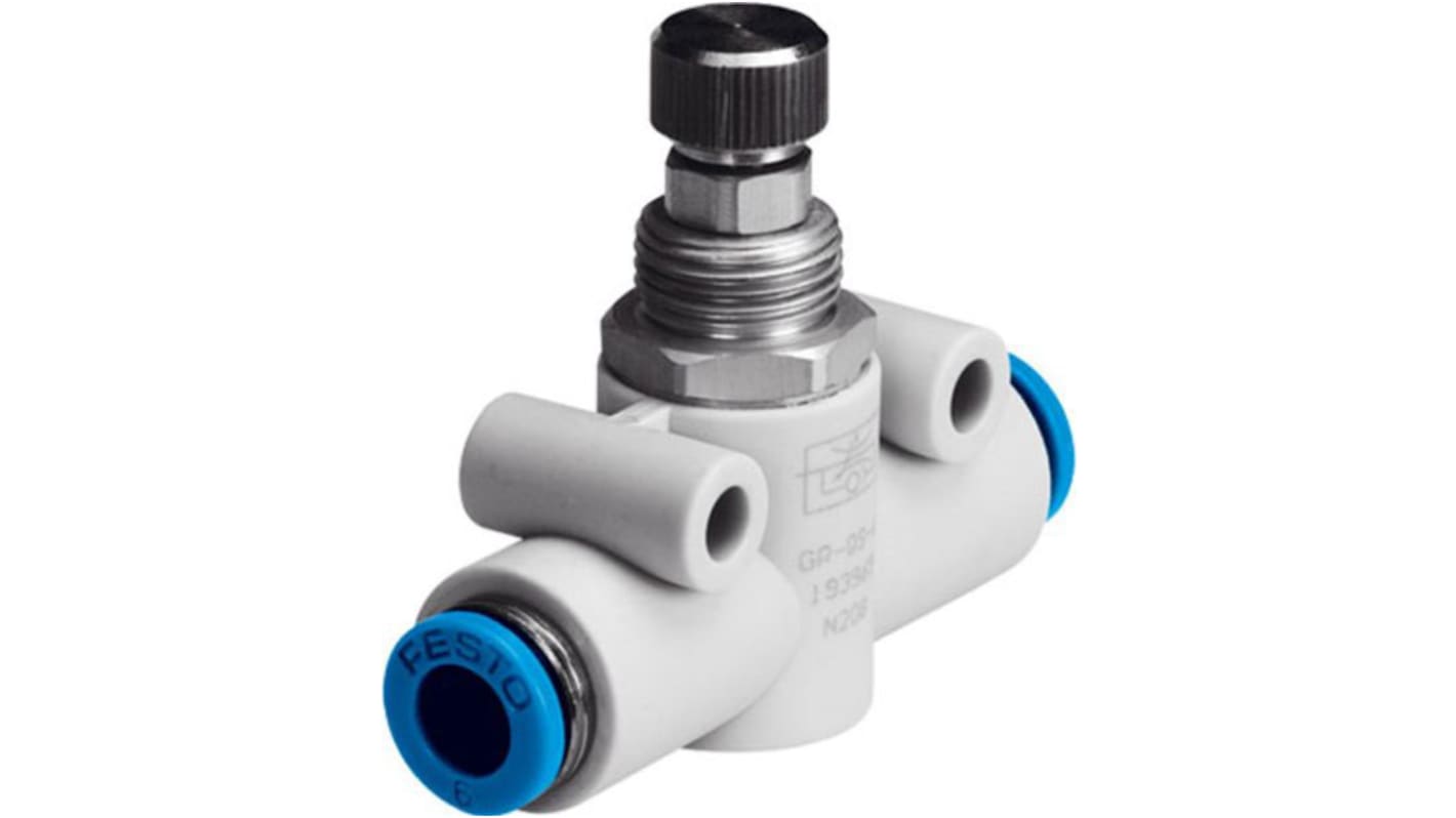 GR-QS-3 one-way flow control valve