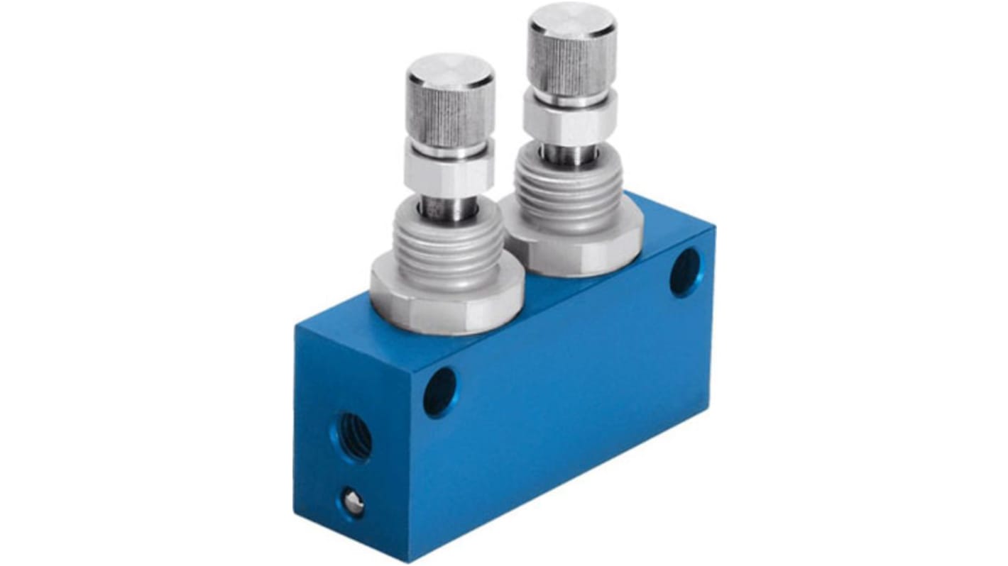 GR-1/8X2-B one-way flow control valve