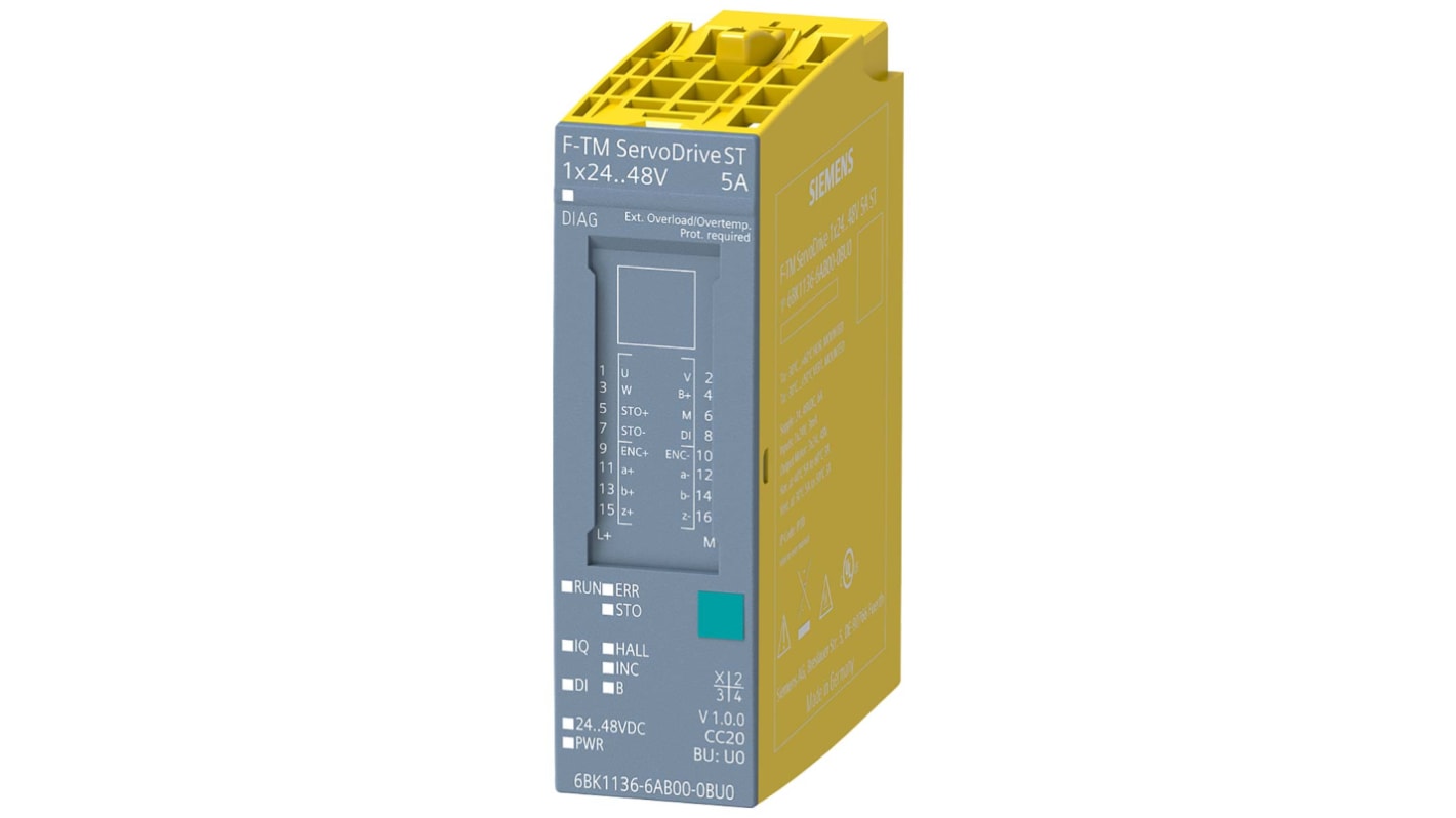 Unità di controllo Siemens, 0,3 kW, 48 V, 10 A