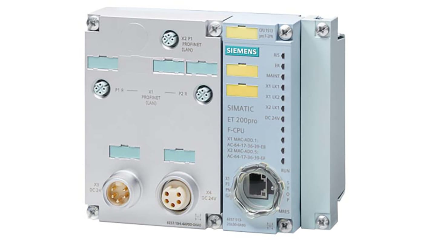 Siemens SIMATIC DP Series PLC CPU for Use with ET 200Pro, 20-Input