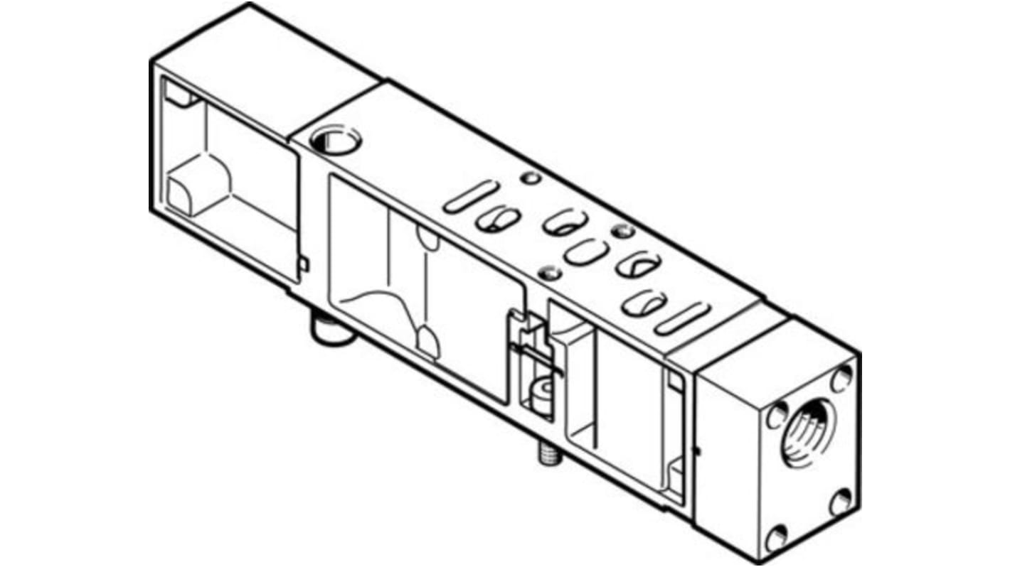 Festo Ventilverteiler Typ Reglerplatte Serie VABF