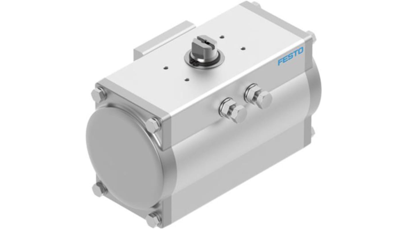 Festo DFPD-160-RP-90-RS60-F0710 Series Single Action Pneumatic Rotary Actuator, 90° Rotary Angle