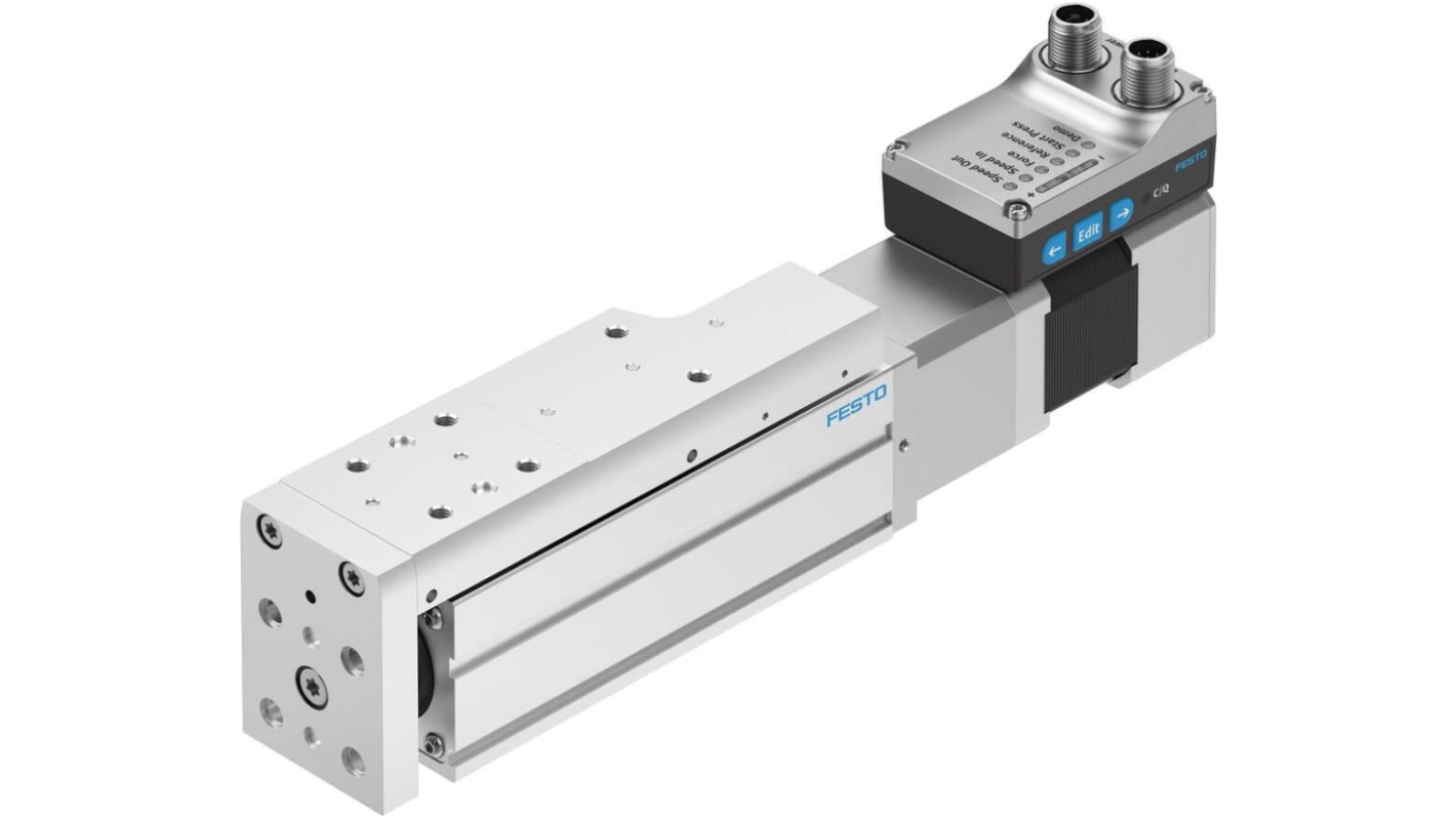 Elektrický lineární aktuátor, řada: EGSS, rychlost: 250mm/s, síla: 1314N, délka zdvihu: 75mm, cyclus: 100%, IP40