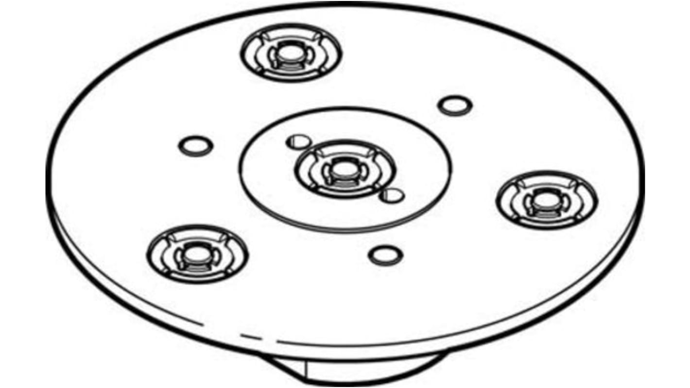 Kontaktfreie Übertragungseinheit, Festo Serie OGGB, Ø 100mm, Haltekraft 7N