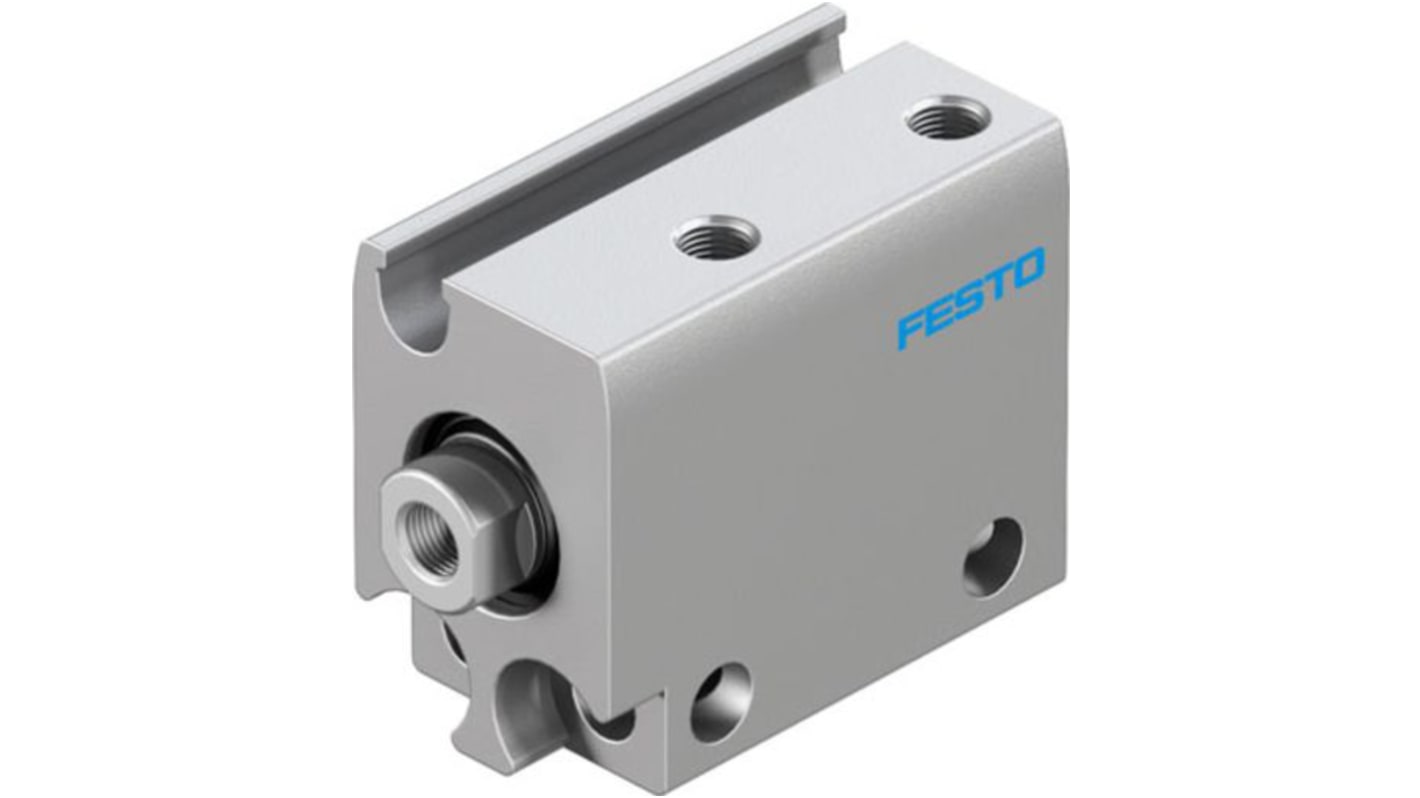 Cilindro pneumatico compatto Festo ADN 5177082, Doppio effetto, foro da 10mm, corsa 5mm