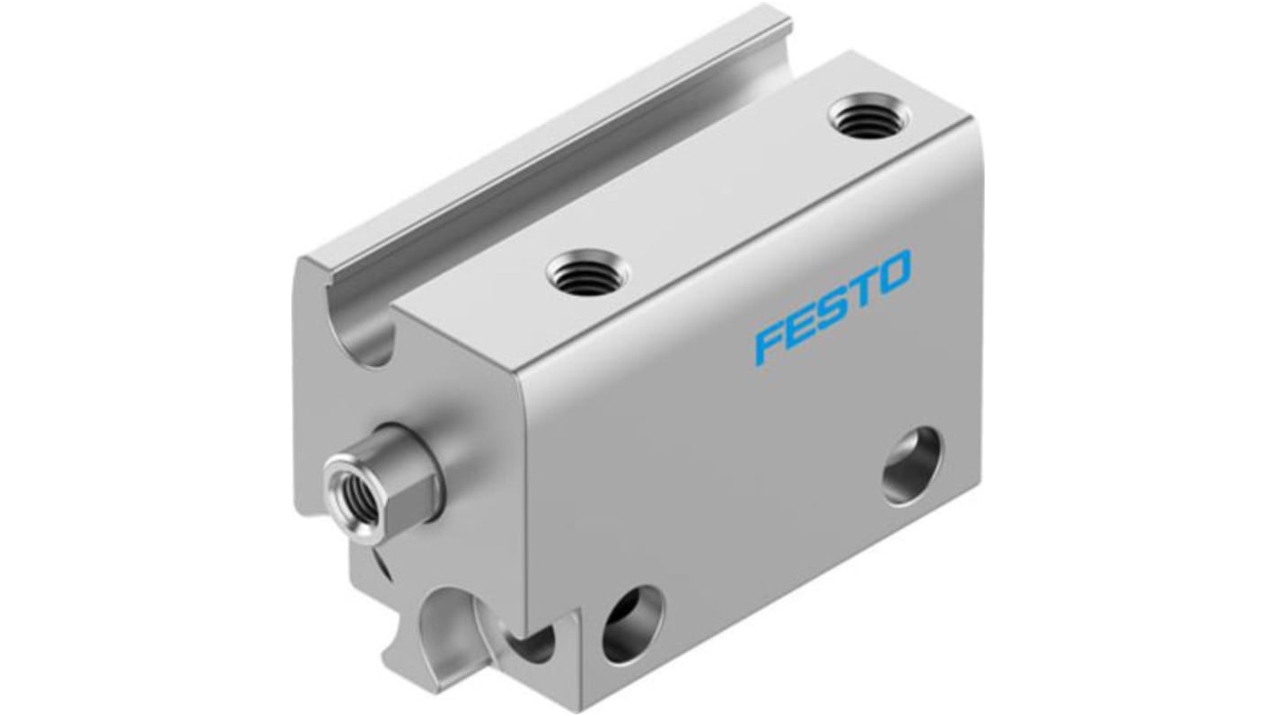 Cilindro pneumatico compatto Festo AEN 4984930, Singolo effetto, foro da 6mm, corsa 10mm