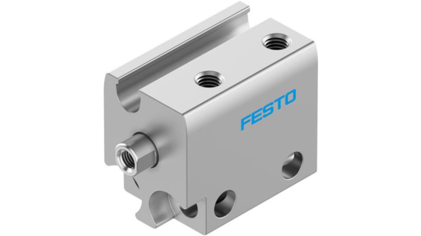 Festo Pneumatic Compact Cylinder - 4984929, 6mm Bore, 5mm Stroke, AEN Series, Single Acting