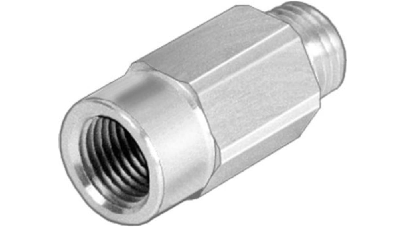 Festo ISV Non Return Valve M5 Inlet, 5mm Tube Inlet, M5 Female Outlet, 5mm Tube Outlet, -0.95 → 0bar