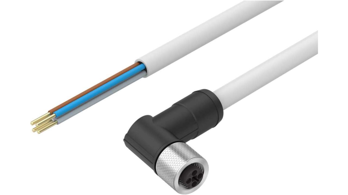 Cable Festo NEBL-T12W4-E-5-N-LE4, long. 5mm, M12