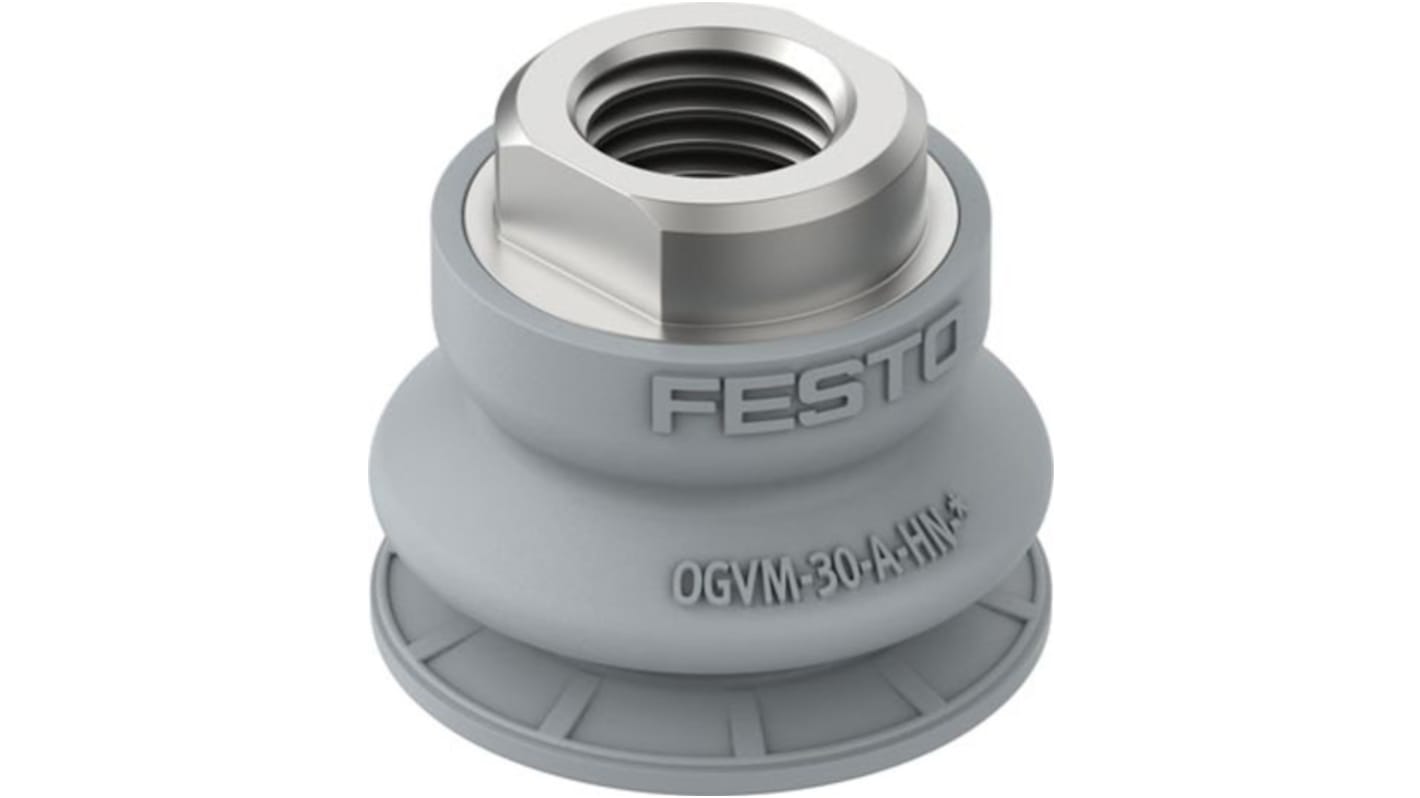 Ventosa Festo OGVM-30-A-HN-G14F, piastra a Soffietto, Ø 30mm, forza di tenuta 37N