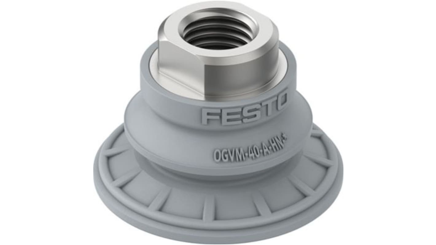 Ventosa Festo OGVM-40-A-HN-G14F, piastra a Soffietto, Ø 40mm, forza di tenuta 69N