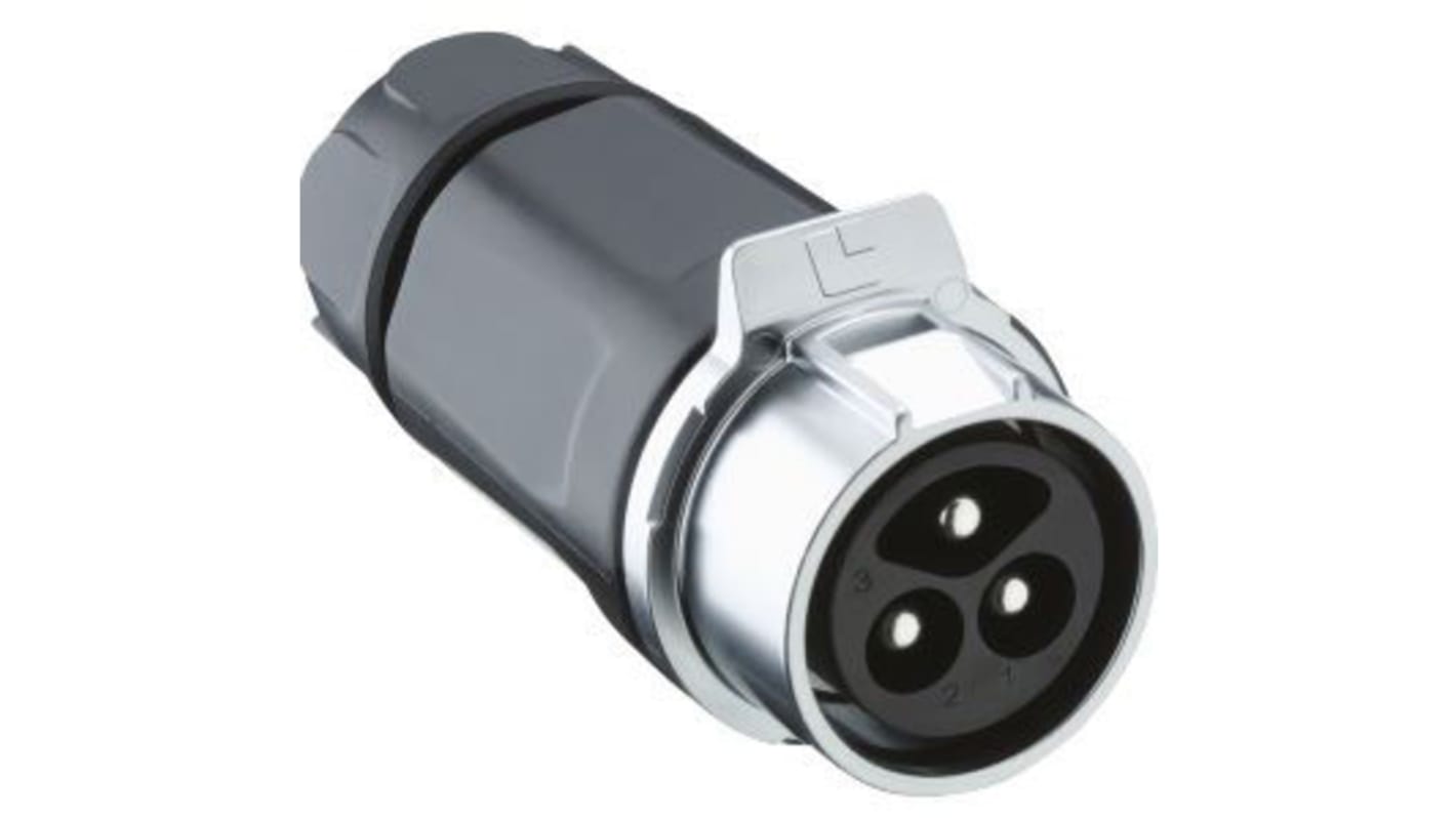 Lumberg Circular Connector, 3 Contacts, Cable Mount, Plug, IP67, 02 Series