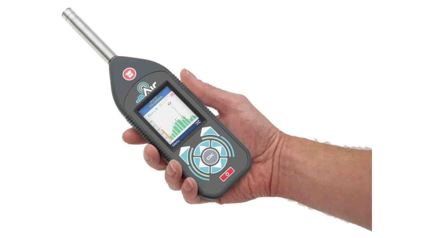 Castle dBAir GA141SEO Class1  Datalogging Sound Level Meter, 25dB to 140dB, 20kHz max with RS Calibration