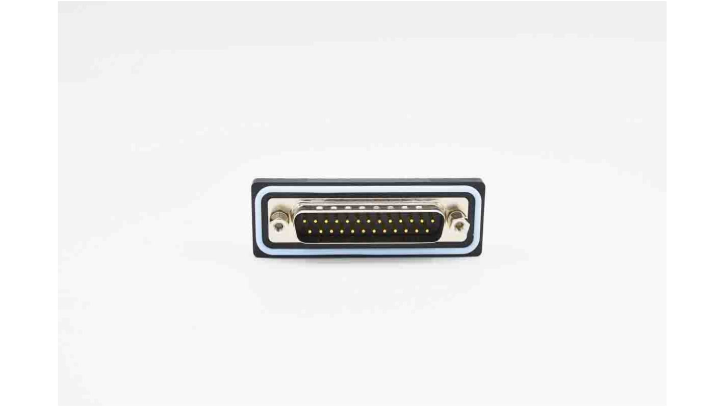 Norcomp CDFV 3 Way Vertical PCB D-sub Connector Socket, 6.85mm Pitch, with 4-40 Screw Locks, Boardlocks