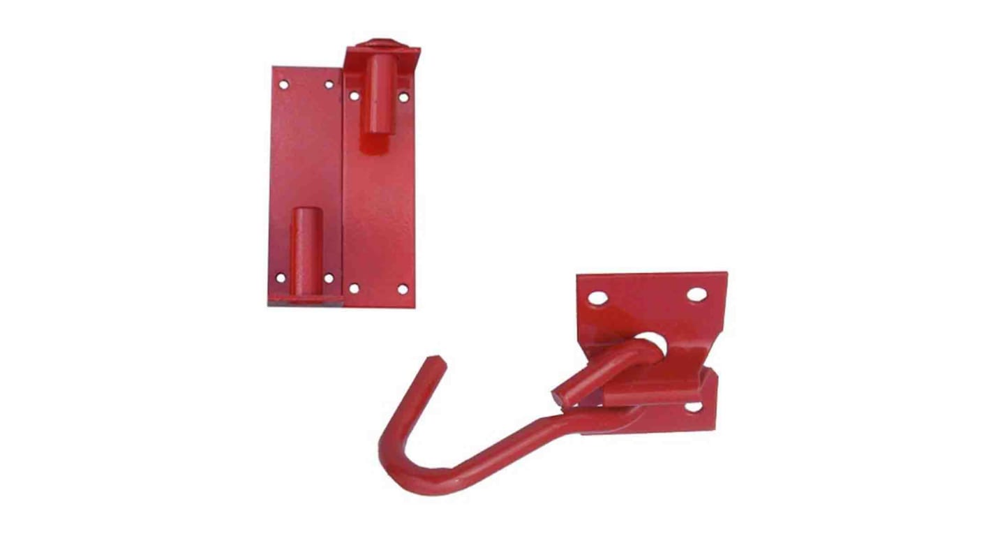 RS PRO Red Steel Barrier Hook