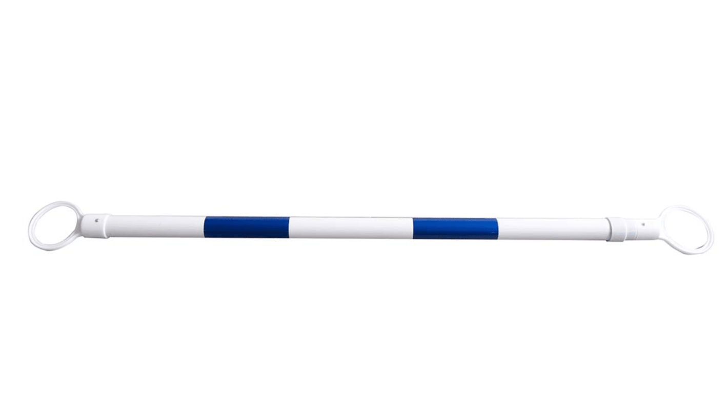 Barra RS PRO de Plástico Azul, blanco