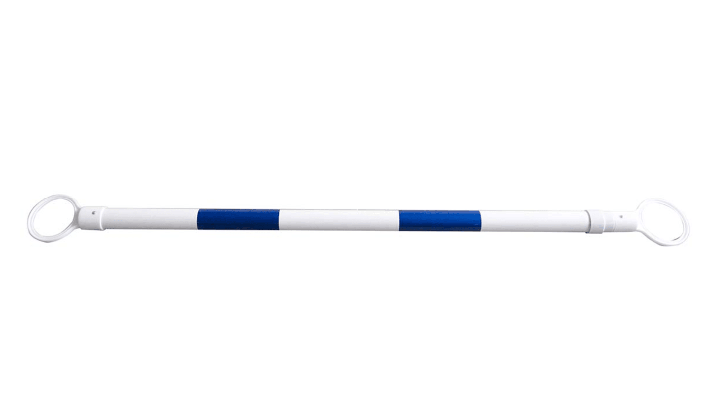 RS PRO Blue, White Plastic Bar