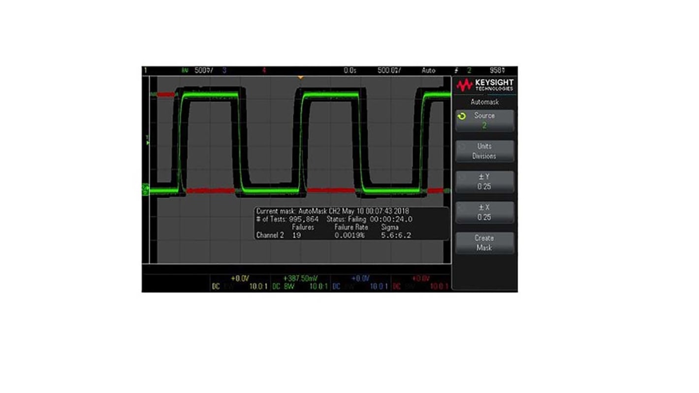 Keysight Technologies Automotive Triggering & Analysis Oscilloscope Software for Use with 2000X