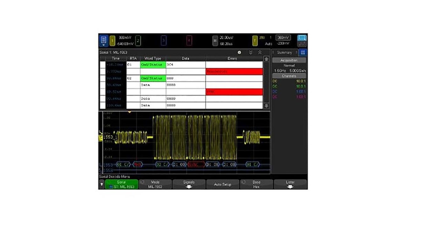 Keysight Technologies Automotive Triggering & Analysis Oscilloscope Software for Use with 4000 X