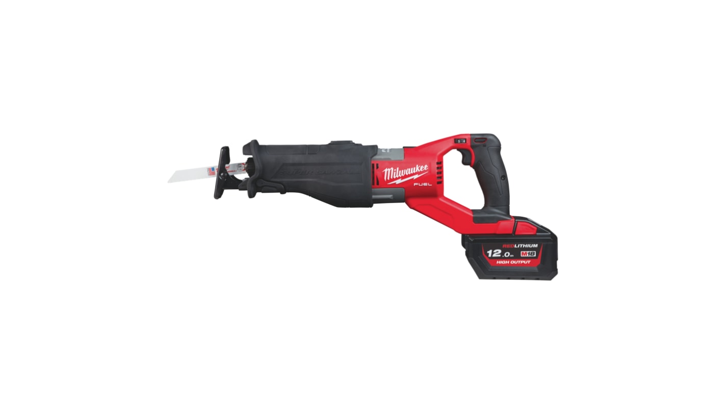 Milwaukee M18 M18FSX-121C Cordless Reciprocating Saw, 18V