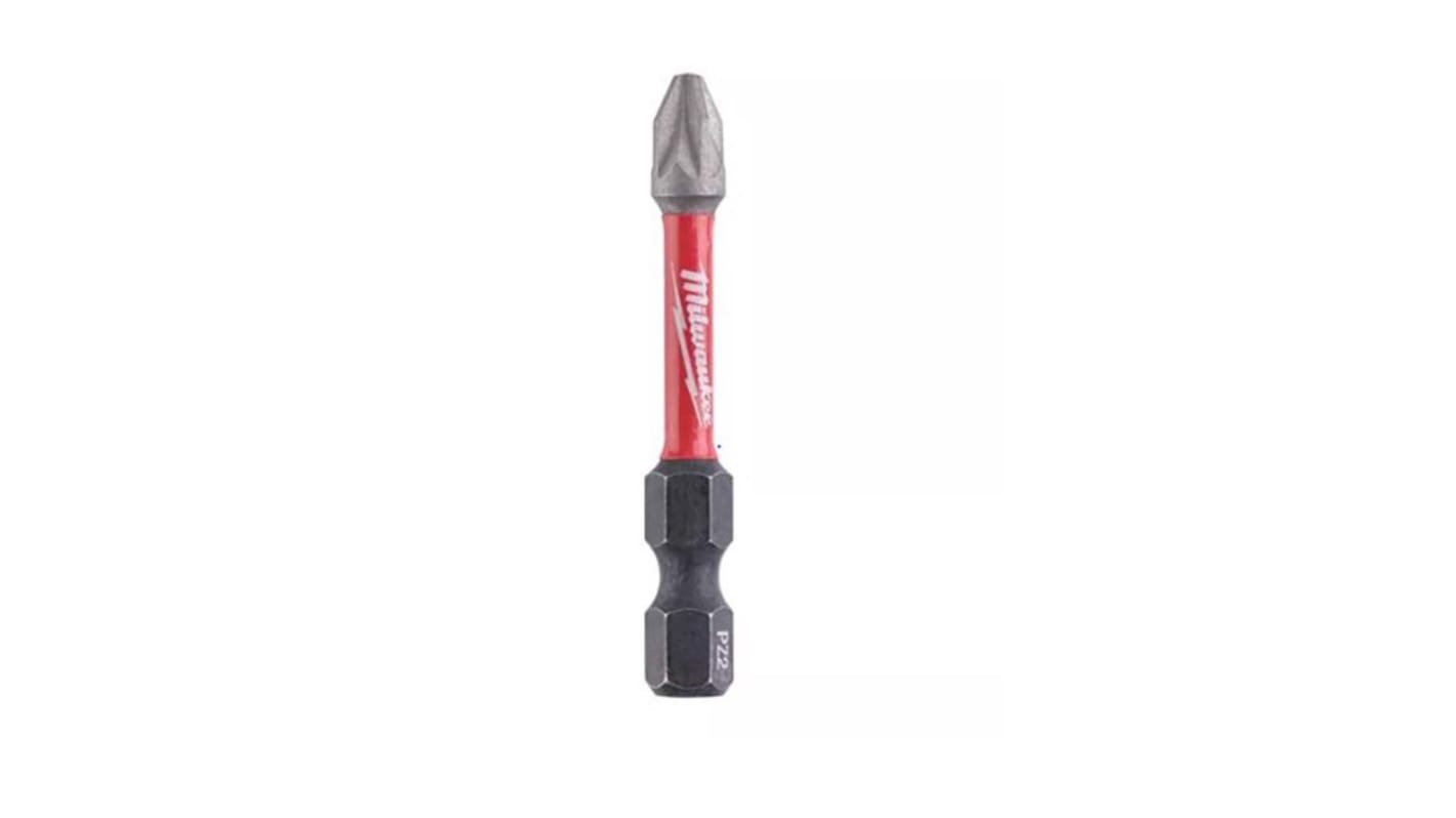 Milwaukee Pozidriv Screwdriver Bit, PZ2 Tip