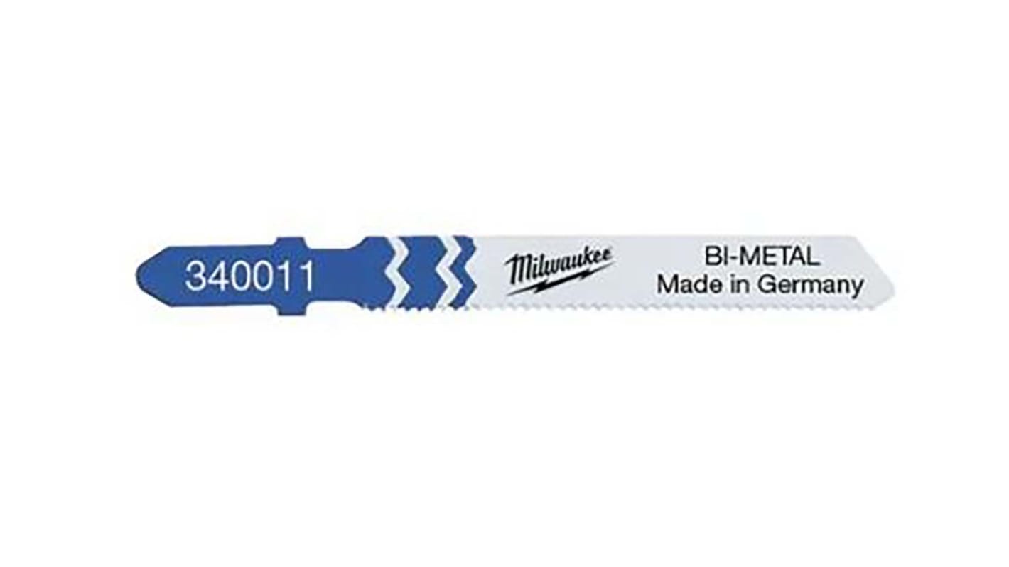 Milwaukee 55mm Cutting Length Jigsaw Blade, Pack of 5