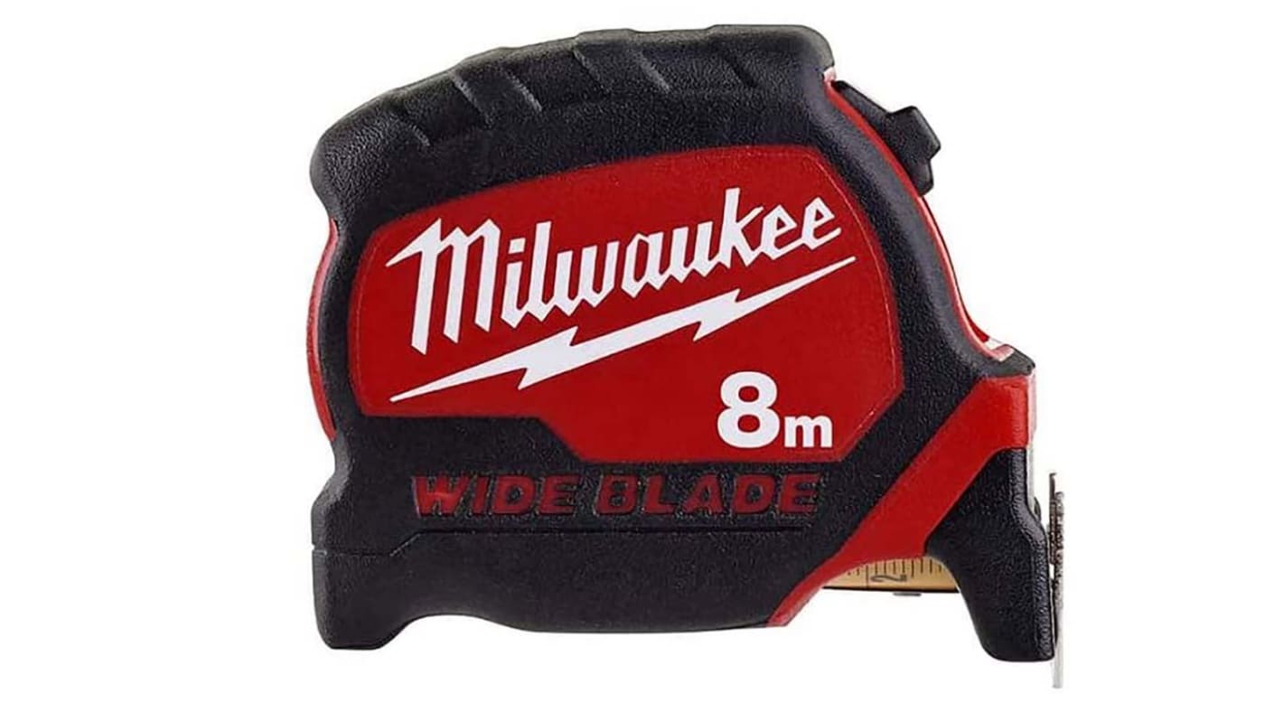 Milwaukee 4932 8m Tape Measure, Metric, With RS Calibration