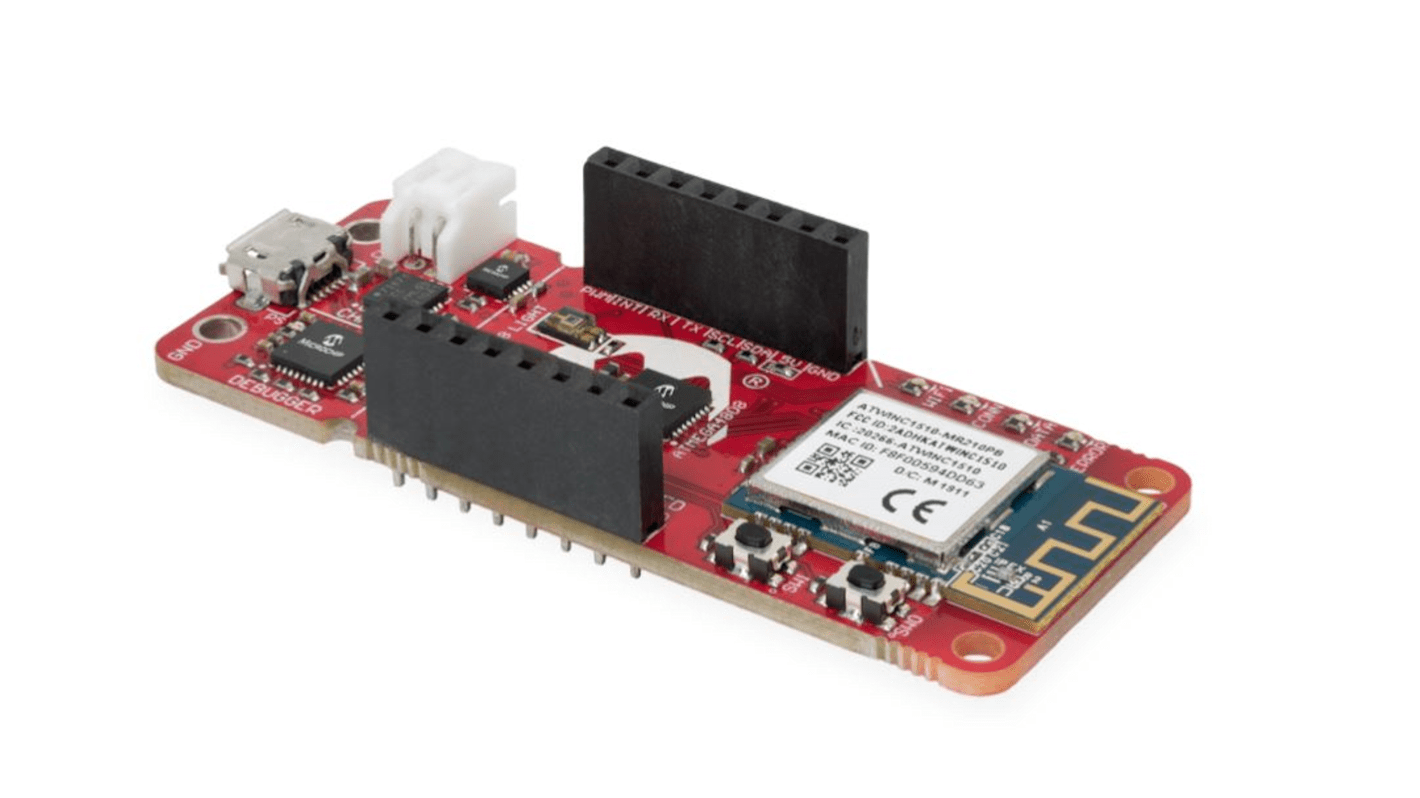 Kommunikáció és vezeték nélküli fejlesztőeszköz, EV15R70A, Dolgok internetéhez való kártya, ATmega4808, A