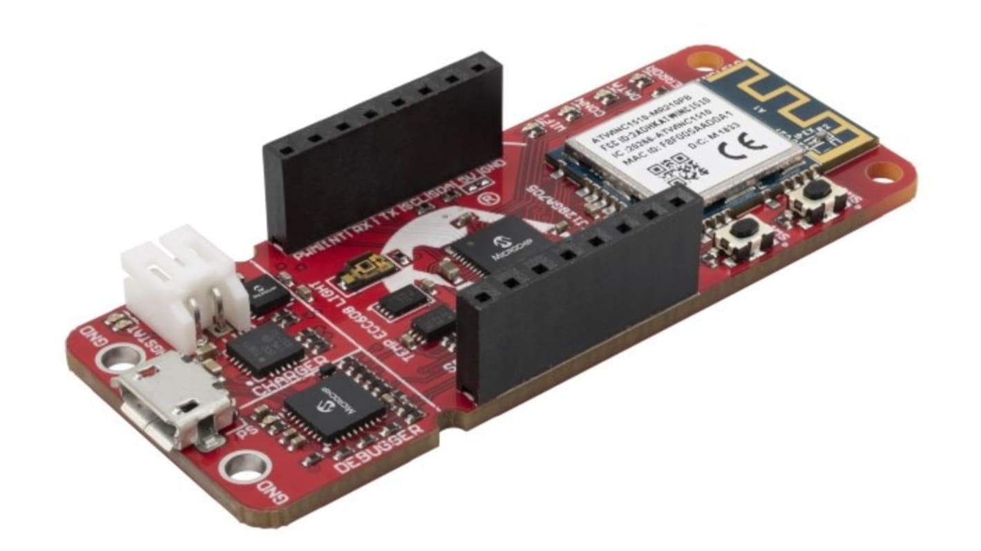 Microchip Entwicklungstool Kommunikation und Drahtlos, 2.4GHz Platine für Internet der Dinge für Bietet die einfachste