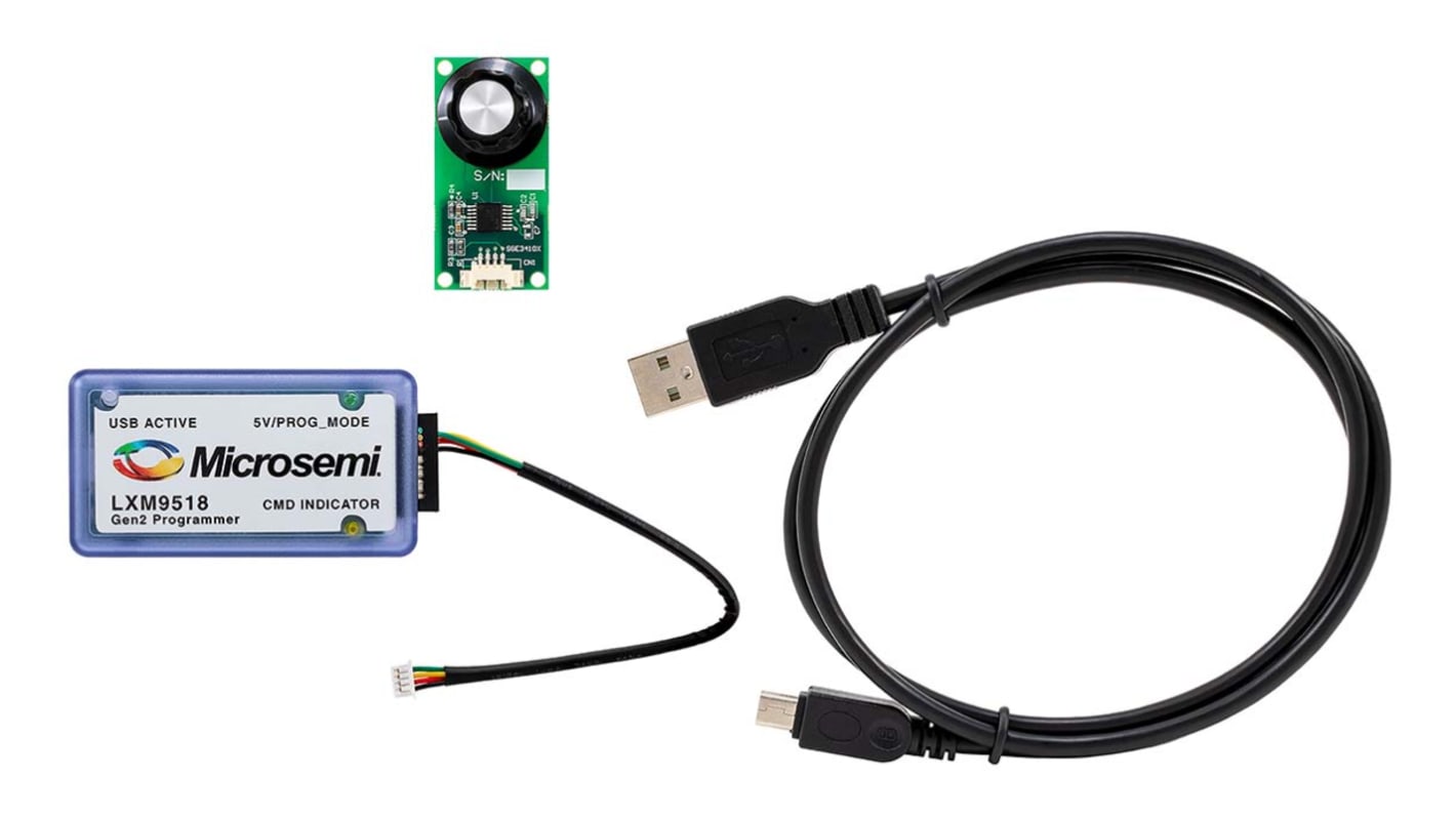 LX3301A 120 Degree Rotary Inductive Position Sensor EVAL Board with Programmer Microchip