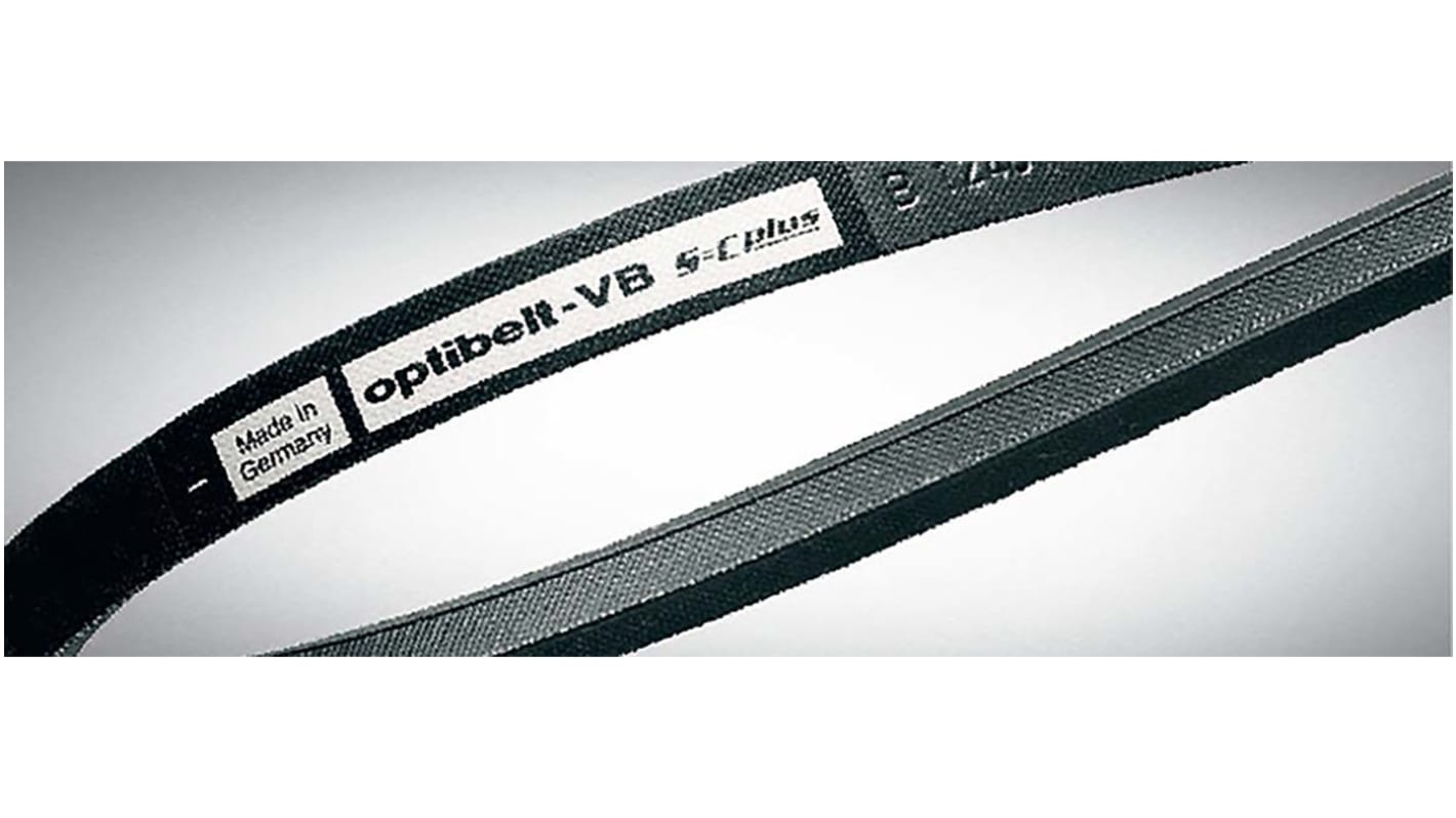 OPTIBELT Drive Belt, belt section B, 1390mm Length