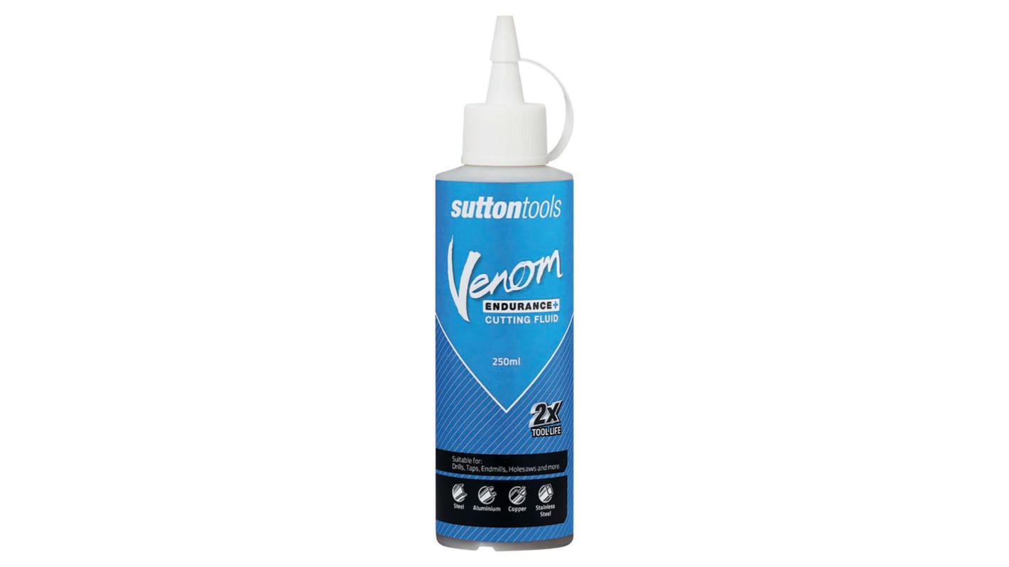 M8000250 Sutton Tools Venom Endurance Cutting Fluid 250 ml Bottle RS