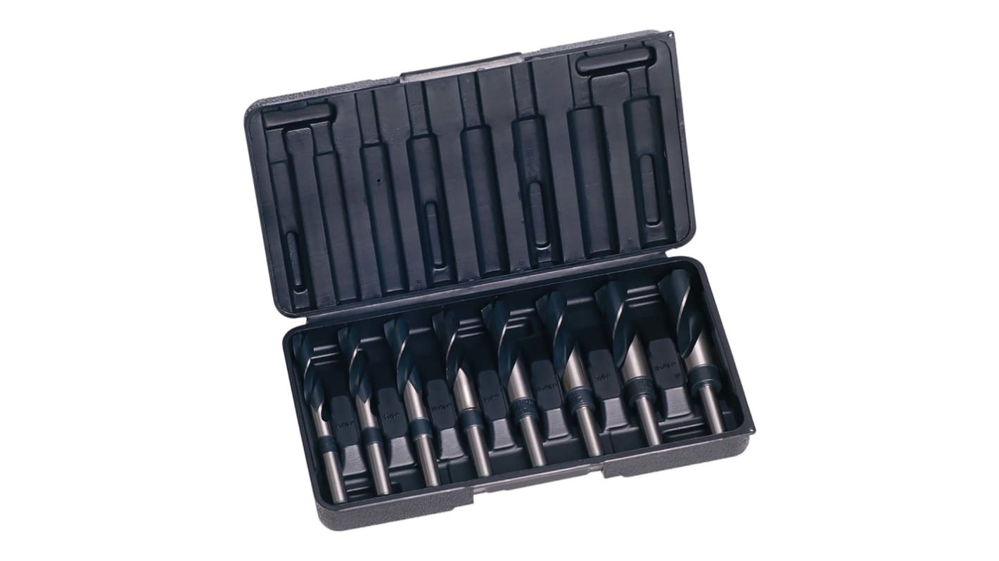 Sutton Tools 8-Piece, 1in Max, 9/16in Min, HSS Bits