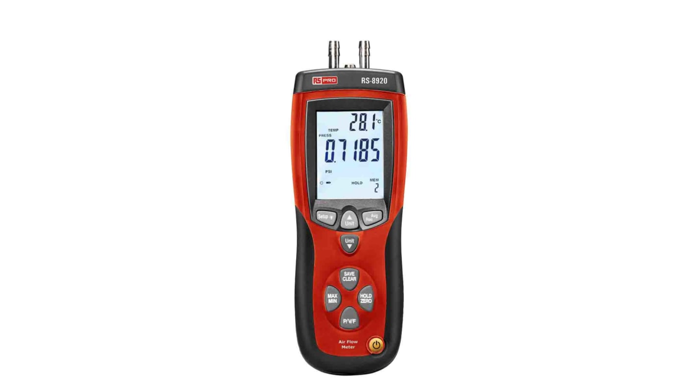 RS PRO RS-8920 Manometer