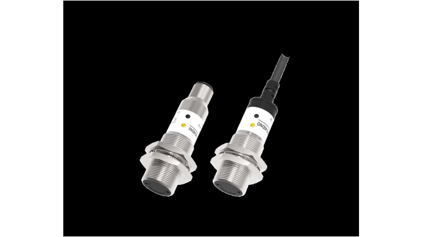 RS PRO Diffuse Reflection Photoelectric Sensor, Barrel Sensor, 0.4 m Detection Range