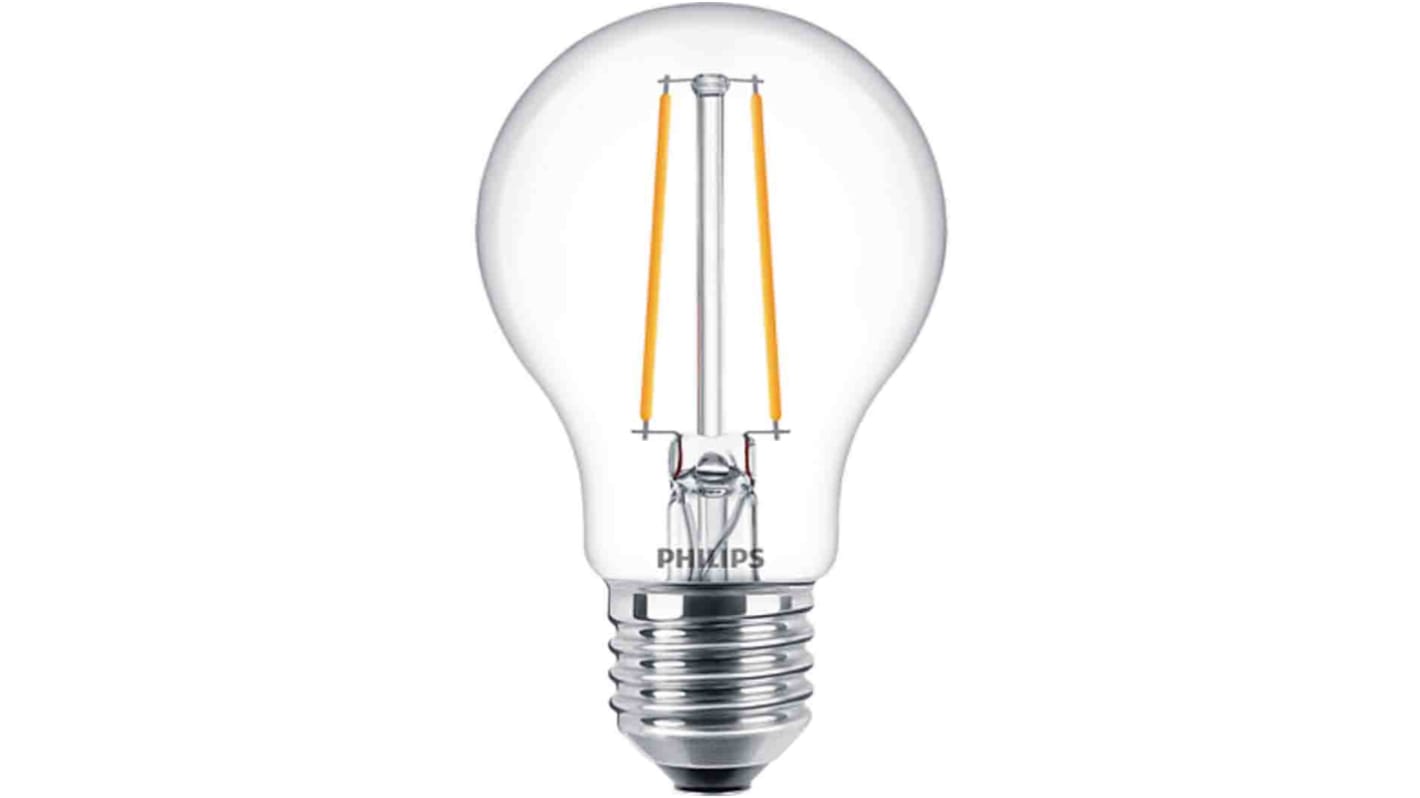 Philips Classic B22 LED GLS Bulb 5.5-40 W(40W), 2700K, Warm White, Bulb shape