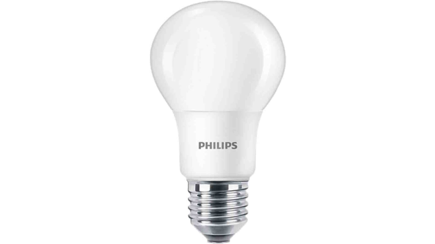 Philips LED-es GLS izzó 5 W, 40W-nak megfelelő, 220 → 240 V, Meleg fehér