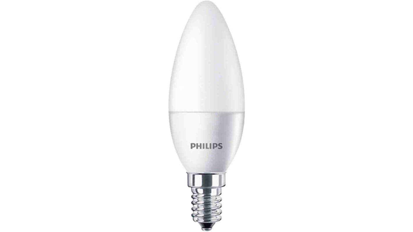 Dioda LED GLS, řada: CorePro, 4-25 W., objímka žárovky: E14, Eliptický, 220 → 240 V ekvivalent 25W, barevný tón: