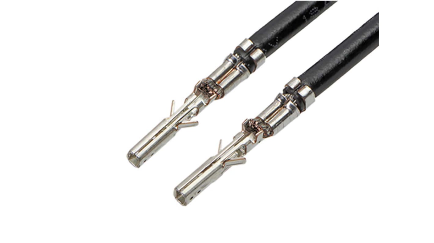 Molex Female Micro-Fit 3.0 to Female Micro-Fit 3.0 Crimped Wire, 150mm, 18AWG, Black